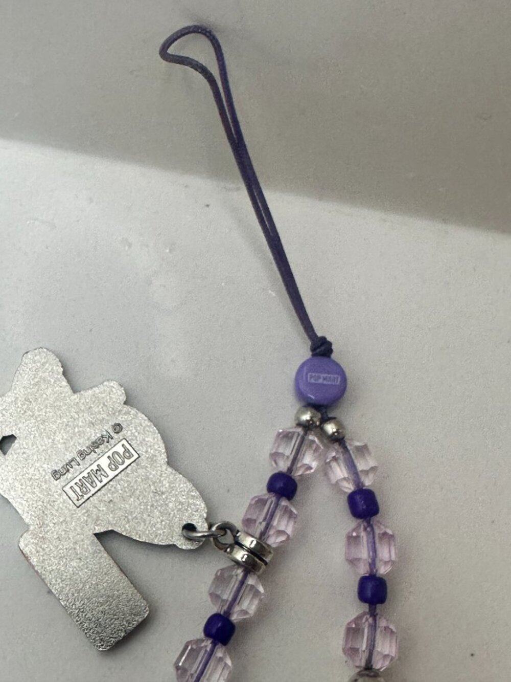 POP MART Labubu The Monsters Big Into Energy “Luck” Phone Charm – Purple - Picture 7 of 7
